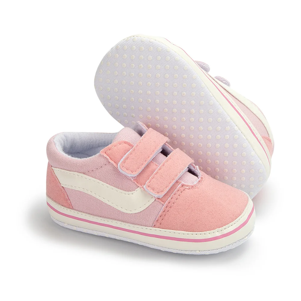 2023-New-Baby-Canvas-Sneakers-Anti-slip-Soft-Plaid-Baby-Boy-Girl-Shoes-Newborns-First-Walkers-2