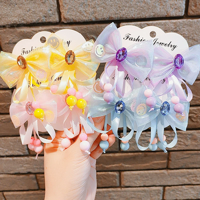 Butterfly-Ribbon-Hair-Clips-for-Girls-No-Harm-Baby-Diamond-Hairpins-Princess-Colorful-Small-Girl-Side-3