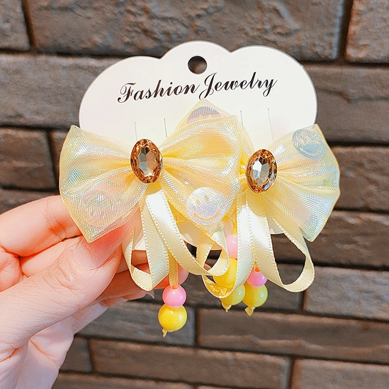 Butterfly-Ribbon-Hair-Clips-for-Girls-No-Harm-Baby-Diamond-Hairpins-Princess-Colorful-Small-Girl-Side-5