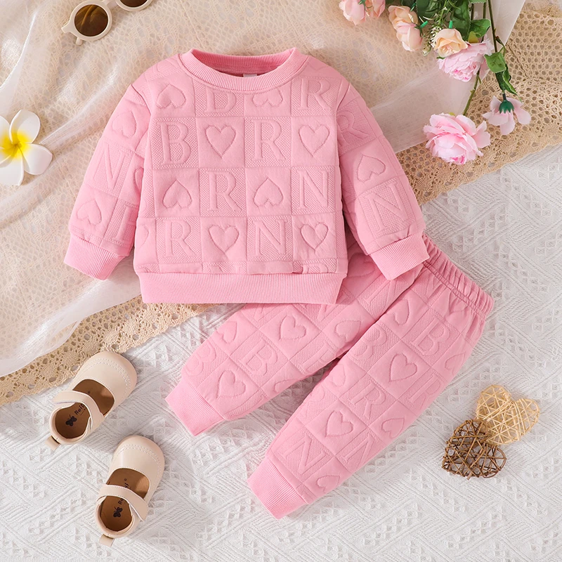 Clothing-Set-For-Kid-Girl-3-24-Months-Valentine-s-Day-Long-Sleeve-tshirt-Long-Pants