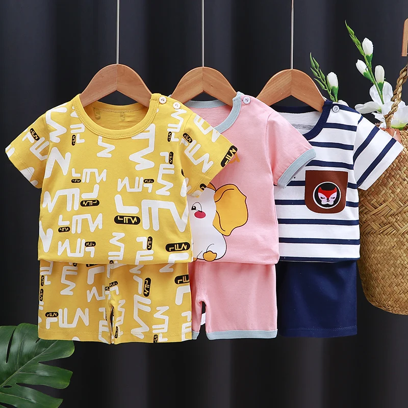 Kids-Clothes-Set-Baby-Boy-Girl-T-Shirt-Shorts-Summer-Clothing-Cotton-Cartoon-Casual-Boys-Tracksuit-2