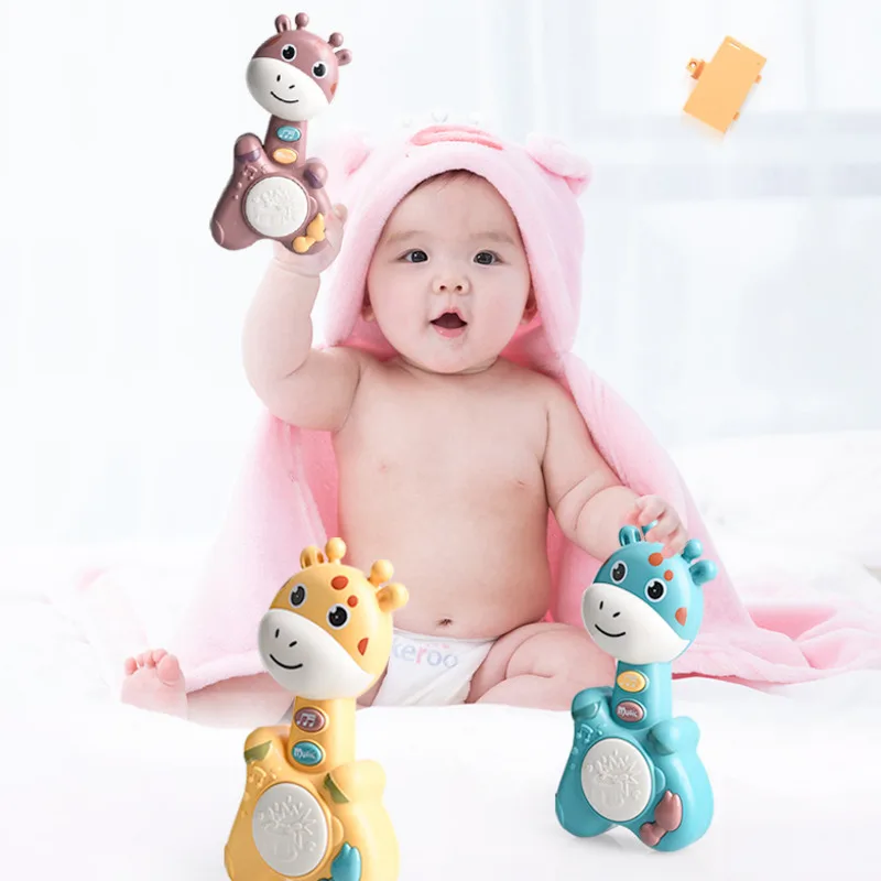 Musical-Flashing-Baby-Rattle-Cartoon-Deer-Hand-Drum-Early-Learning-Education-Toys-Infant-Hand-Bell-Mobile-3