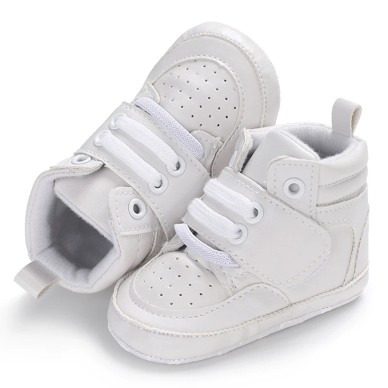Newborn-Baby-Fashion-Sneakers-Shoes-Boys-Girls-Solid-Lace-Up-High-Shoes-Toddlers-Breathable-Non-Slip-3
