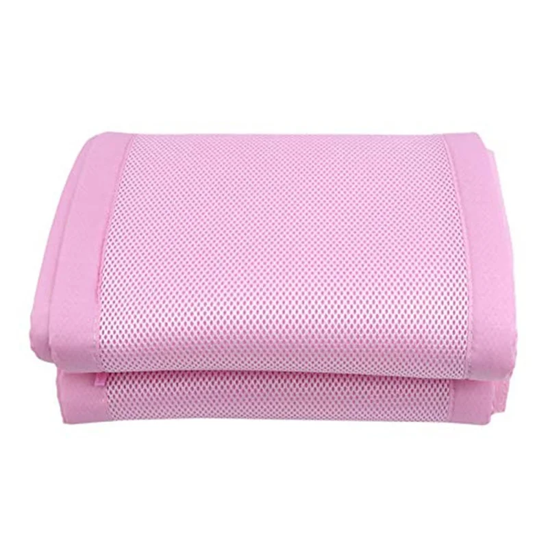Solid-Color-Universal-Bed-Fence-for-Toddler-All-Seasons-Summer-Mesh-Breathable-Cot-Bumper-Newborn-Colors-3