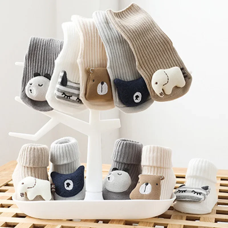 Spring-Newborn-Cartoon-Animal-Baby-White-Non-slip-Socks-Autumn-Soft-Cotton-Girls-Infant-Boy-Anti